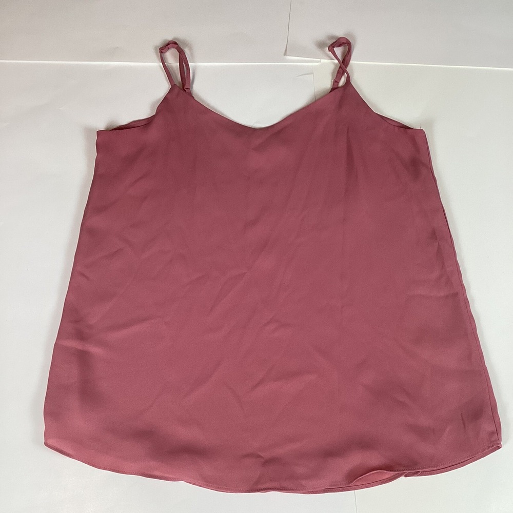 Pink Republic Blouse Womens Small Sleeveless Adjustable Comfort Stretch Soft